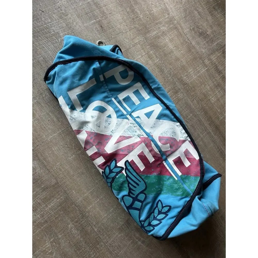 Rare Y2K Victoria’s Secret PINK Peace University 86 Rolling Duffle Bag Travel
